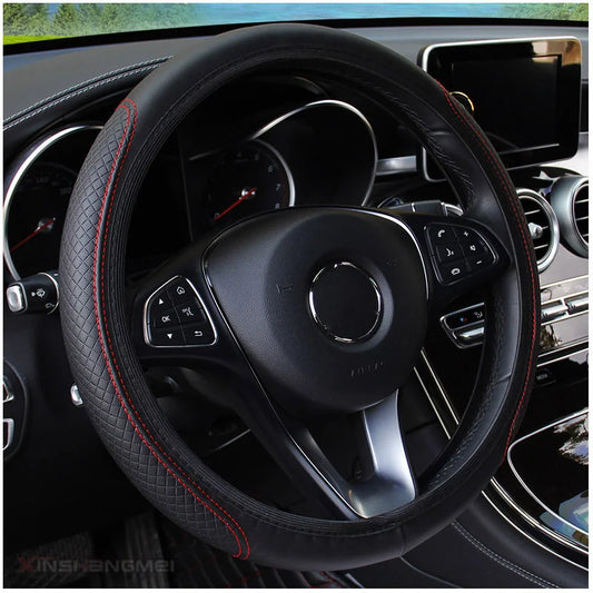 Universal Steering Wheel Cover PU Leather